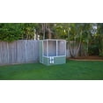 thumbnail image 6 of Absco AB1201 5 x 5 ft. Chicken Coop - Pale Eucalypt, 6 of 12