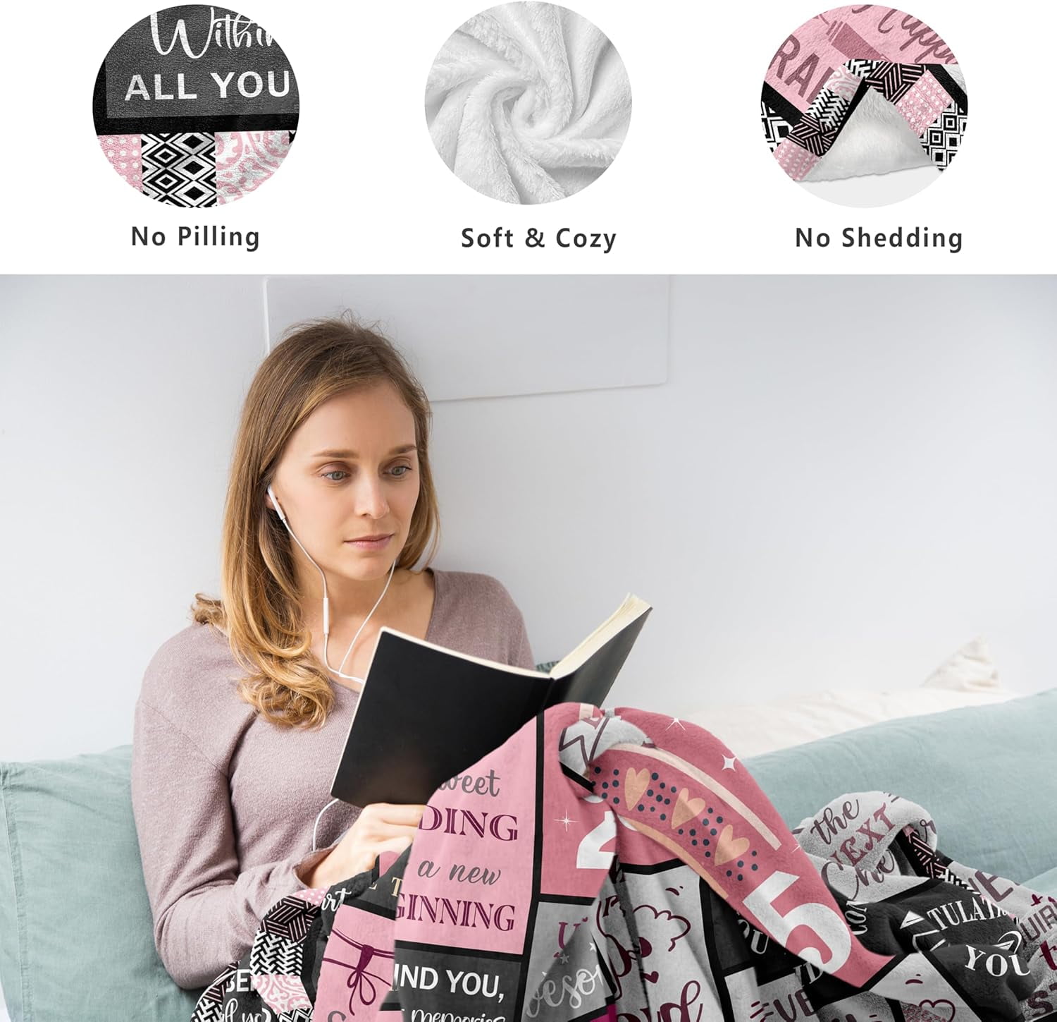 Graduation Gifts 2026 Blanket, Class of 2026 High School College Masters Degree Graduation Gifts for Her Women, Graduation Gift Ideas
