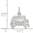 thumbnail image 2 of 925 Sterling Silver Crab Charm Pendant, 2 of 6