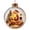 Santa, variant on Glowing Christmas Story Ornament, Light-Up Mini Christmas Scene with Warm LED Light, Clear Ball Hanging Decoration for Christmas Tree, Home, Mantel and Party Decor (Angel)