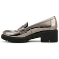 thumbnail image 3 of Naturalizer Women's Dakota Lug Loafer Pewter Patent 6W, 3 of 5