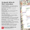 thumbnail image 5 of Tuscan Delight | 2025 12x12" Square Wire-O Calendar | Sticker Sheet | BrownTrout, 5 of 9