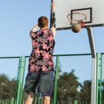 thumbnail image 5 of Sikiie Lilies Flowers Basketball Jersey Reversible Men's Mesh Athletic Sports Shirts Training Practice S-4XLSmall, 5 of 6
