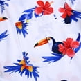 thumbnail image 6 of Alkepwun Hawaiian Shirt for Men Button Down Shirts Casual Short Sleeve Floral Tropical Regular-fit Summer Vacation Beach Shirts on Clearance, 6 of 7
