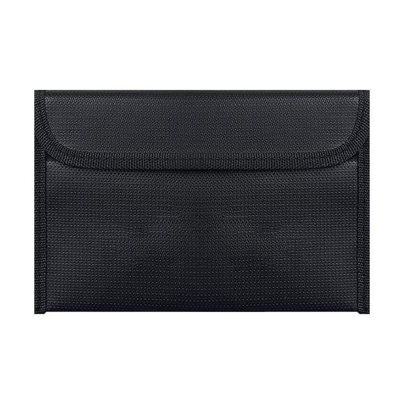 Greenne Sac Ignifuge et Imperméable pour Documents, Pochette de Protection pour Dossiers Secrets, Coffre-Fort pour Argent et Billets