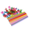 thumbnail image 5 of Melantax 100 Sets Plastic Balloon Stick Holders with Cups for Wedding Party Anniversary Decoration (Colorful/40cm), 5 of 6