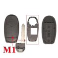 thumbnail image 1 of 2bt Smart Card Key Shell Pour Suzuki Vitara Alivio S-cross Sx4 Swift Car Remote Emergency Key Replacement Case L1 Dallas M3-QH, 1 of 4