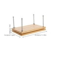 thumbnail image 2 of Masteelf Wooden Books Pressing Plate Books Press Wood Book Press Plate Book Pressing Tool Binding Supply Portable Binding Press For Bookbinding, 2 of 8