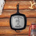 thumbnail image 3 of Lodge Yellowstone™ 10.5 Inch Square Cast Iron Cowboy Grill Pan, 3 of 4