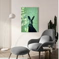 thumbnail image 6 of Epic Art ' Cheeky Rabbit' by Trudy Rice, Acrylic Glass Wall Art, 24"x36", 6 of 8