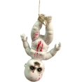 thumbnail image 1 of Decoraciones colgantes de Halloween, muñeco espeluznante, decoración navideña para casa embrujada, accesorio de terror, interior/exterior, decoración de muñecos embrujados de Halloween (B), 1 of 7