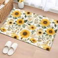 thumbnail image 2 of Sunflower Large Area Rugs for Bedroom Living Room, Soft Non Slip Carpet Bedside Rug, Farmhouse Spring Summer Botanical Rectangular Floor Cover Kitchen Accent Rug 2'x3' for Dining Room/Office, 2 of 9