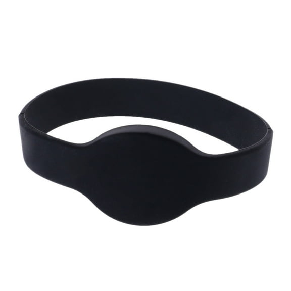 Safe Silicone Bracelet RFID Wristband Readable Only for Swimming Field Operation