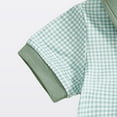thumbnail image 6 of Clothes for Boys 4-6 Baby Boy Summer Outfit Striped Short Sleeve T-shirt Toddler Boy Summer Clothes 6 12 18 Months 2 3 4 T Short Set, 6 of 8