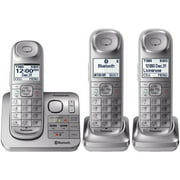 Panasonic Link2Cell Cordless Phone with Comfort Shoulder Grip and Answering Machine, 3 Handsets