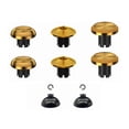 thumbnail image 1 of Replacement Metal Thumbsticks for PS5 PS4 PS5 Edge Controller 6 in 1 Swap Analog Joystick Thumb Grips Accessories Gold, 1 of 3