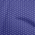 thumbnail image 1 of oneOone Velvet Medium Blue Fabric Retro Feather Dress Material Fabric Print Fabric By The Yard 58 Inch Wide, 1 of 5