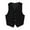 Black, variant on Men's Suede Vest Vintage Waistcoat V-Neck Button Down Sleeveless Jacket Steampunk Western Cowboy Prom Suit Vest Formal Business Casual Gilet