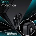 thumbnail image 4 of JETech Slim Fit Case for Samsung Galaxy S25 Ultra 5G, Camera Lens Full Protection, Soft TPU Thin Protective Phone Cover with Matte Finish, Shockproof (Titanium Black), 4 of 6