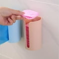thumbnail image 3 of Garbage Bag Storage Box Wall Mounted Trash Bags Holder Kitchen Plastic Bag Container Bathroom Garbage Bag Dispenser Organizer Blue, 3 of 6