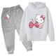 thumbnail image 4 of Conjunto de ropa infantil con dibujos animados de Hello Kitty para otoño e invierno, traje deportivo de ocio para niñas pequeñas, 4 of 4