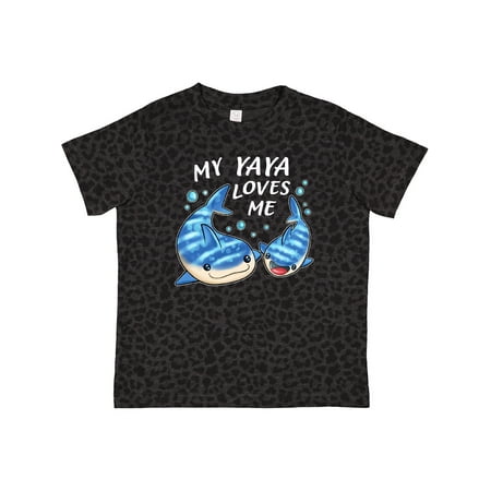 

Inktastic My Yaya Loves Me- Whale Shark Gift Toddler Boy or Toddler Girl T-Shirt