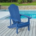 thumbnail image 3 of ACEGOSES 1 Peak HIPSS Adirondack Outdoor Chairs Weather Resistant for Patio Garden, Backyard, Patio and Indoors,Navy Blue, 3 of 9