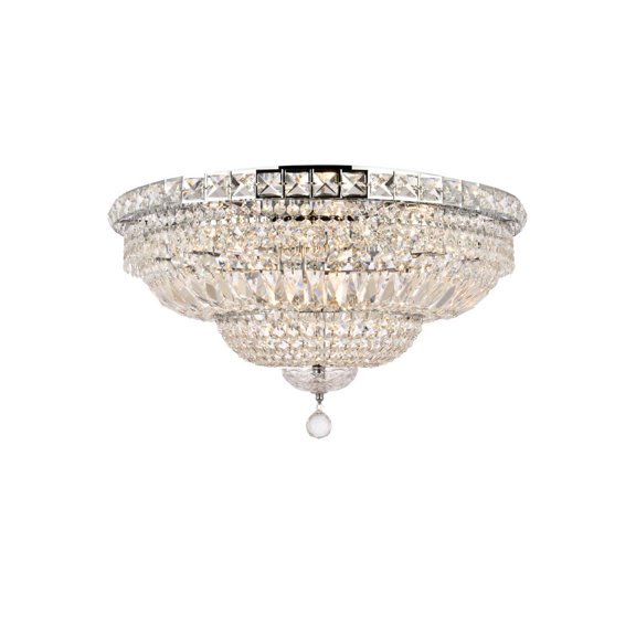 Elegant Lighting Tranquil III 2528 Flush Mount Light
