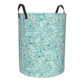 thumbnail image 2 of Daiia Geometric Elements Round Laundry Basket with Handles Thickened Waterproof Circular hamper,Dirty Clothes Storage Basket for Bedroom,Bathroom,College Dorm-Medium, 2 of 8