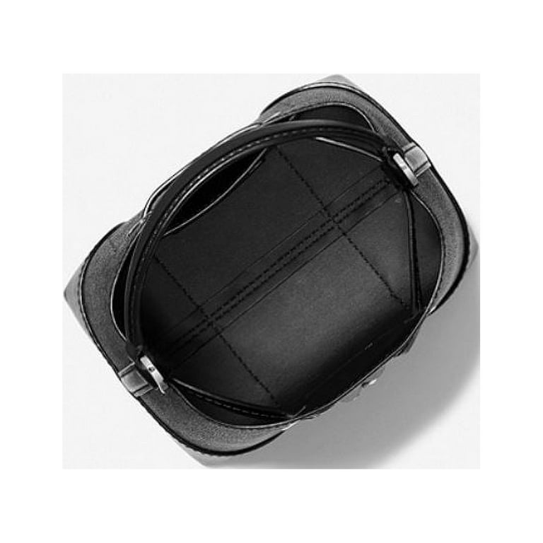 Michael Kors XS Suri Mini Bucket Crossbody Drawstring Shoulder Bag  35F2GM9M1B PVC 35F2GM9M1B-001 (Black PVC) 