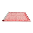 thumbnail image 2 of Ahgly Company Machine Washable Indoor Rectangle Abstract Red Modern Area Rugs, 5' x 8', 2 of 4
