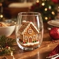 thumbnail image 5 of Cute Christmas Collection Commemorative Glass Cup Large Capacity 2D Printed Glass For Daily Drink Holiday Table Decor Gift, 5 of 8