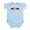 Sky Blue, variant on CafePress - Stanton DJ Setup Infant Bodysuit - Baby Light Bodysuit, Size Newborn - 24 Months