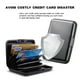 thumbnail image 4 of Titular de la tarjeta de crédito para mujeres o hombres Protector de la cartera de la tarjeta de crédito del metal Titular de la caja de la tarjeta de crédito del metal Xemadio CJWUS-394, 4 of 9