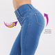 thumbnail image 3 of Jeans Super skinny Cintura alta Seven Jeans 2144 STCL/Estilo Colombiano/Talla 3, 3 of 7
