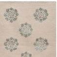 thumbnail image 5 of Martha Stewart  by  Medallions Silk/ Wool Rug Cocoa 3'9" x 5'9" Handmade 3' x 5', 4' x 6' Indoor Living Room, Bedroom, Dining Room, 5 of 5