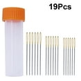 thumbnail image 3 of Shisuyan Craft Needles Silver Carbon Steel 18Pcs Anti Rust Corrosion Resistance, 3 of 8