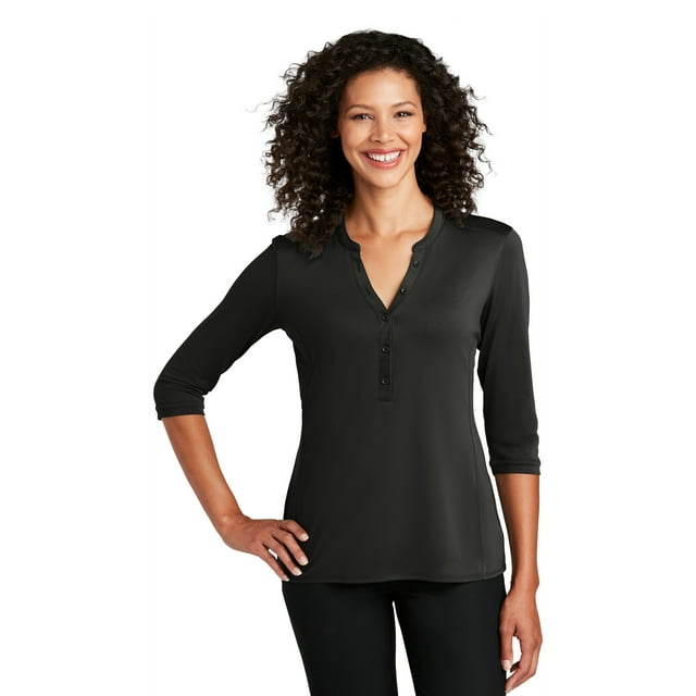 Port Authority Choix UV pour Femmes Piqué Henley LK750