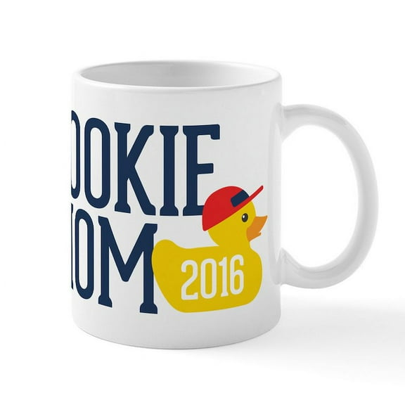 CafePress - Rookie Mom Mug - 11 oz Ceramic Mug - Novelty Coffee Tea Cup
