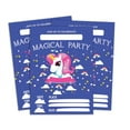 thumbnail image 1 of Darling Souvenir Blue Birthday Invitation Card 28 Pcs Fill or Write In Blank Invites Printable Party Supplies 5 x 7 Inches, 1 of 5
