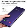 thumbnail image 4 of ELEHOLD Mirror Vertical Flip Case for Samsung Galaxy Z Fold 5 2023 Full Body Protection Curved Streamer Plating Fashion Kickstand Function Shockproof Anti-Scratch Case for Samsung Z Fold5,Purple, 4 of 7