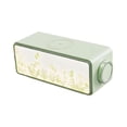 thumbnail image 3 of Altavoz portátil de , práctico, con carga rápida de 15 W, BT5.3, para interiores, hogar, dormitorio, escritorio, regalo. Verde, 3 of 10