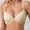 c01Beige, variant on Push Up Bra Smoothing Underwire T-Shirt Bras for Women Breathable Comfy Lift Up Half Cup Everyday Bras Black 85C