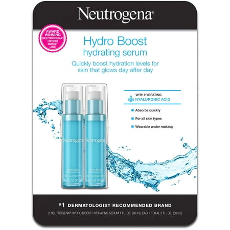 Neutrogena Hydro Boost Hydrating Serum (1 fl. oz., 2 (Best Hairstyle For Big Face)