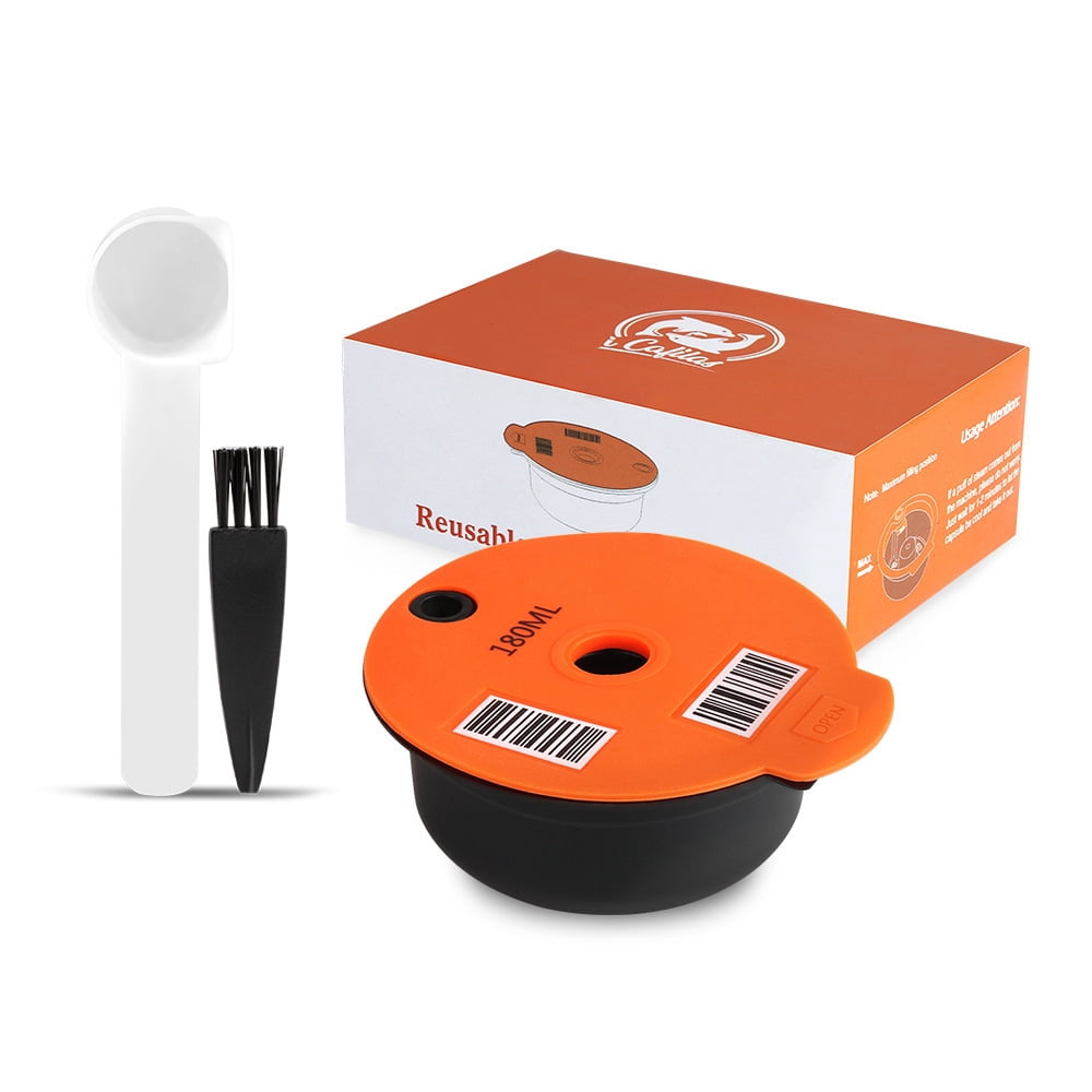 Reusable Coffee Capsule Disc with spoon,Tassimo Refillable Pods for Bosch Machine, BOSCH Home