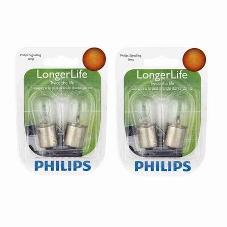 2 pc Philips 105LLB2 Long Life Multi Purpose Light Bulbs