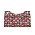 thumbnail image 2 of Kdxio Skull and Roses Print Tissue Box Cover,Modern PU Leather Rectangular Tissue Box Holder for Bathroom Living Room Bedroom Office Desk Car Home, 2 of 9