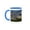 Blue/White, variant on 3drose, Spain, Bilbao, Parque Etxebarria Park - Eu27 Wbi1204 - Walter Bibikow, 11oz Two-tone Red Mug