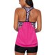 thumbnail image 5 of Trajes de baño para mujer, Trajes de baño para mujer, Trajes de baño de dos piezas con estampado conservador y espalda con tirantes, Traje de baño para mujer, 5 of 7