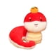 thumbnail image 3 of Serpiente de peluche, juguete de peluche, adorable, abrazable, decorativo, para decoración del hogar, serpiente cómoda. rojo, 3 of 9